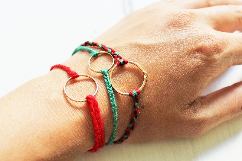 DIY Armband aus Fingerringen Annefaktur.de