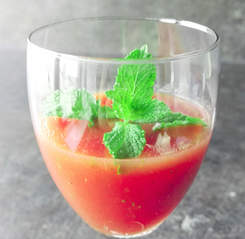 Wassermelonen Cocktail Smoothie Annefaktur.de