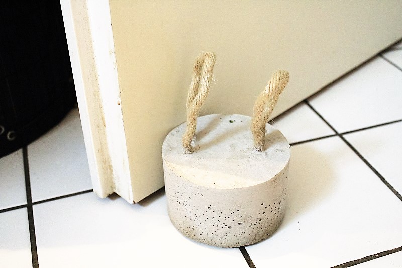 DIY Beton-Türstopper Annefaktur.de