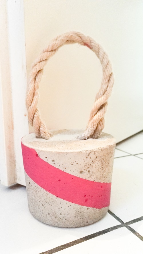 DIY Beton-Türstopper Annefaktur.de