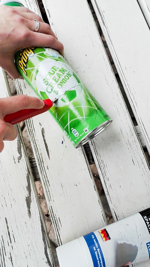 Upcycling Pringles-Dosen Annefaktur.de