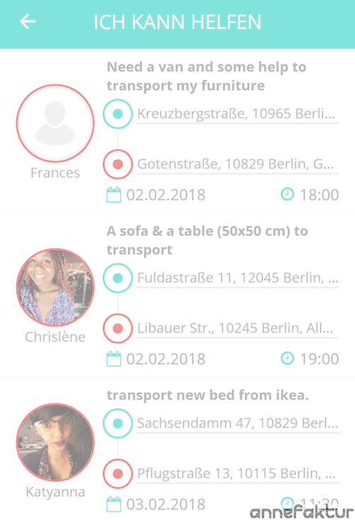 transporthilfe, app, ponybob, bastelblog, berlin, annefaktur